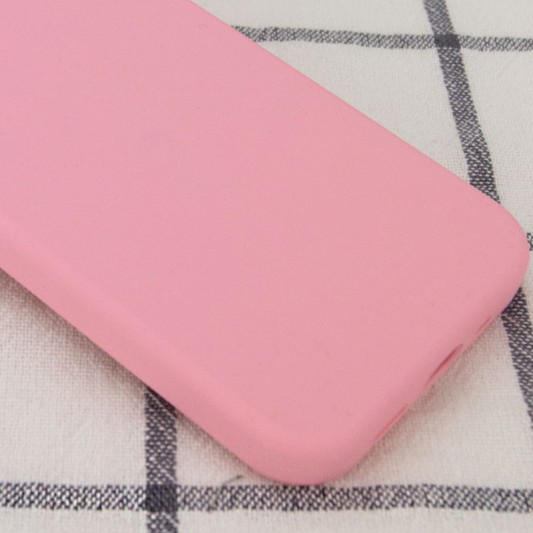 Чехол Silicone Case Full Protective (AA) NO LOGO для Apple iPhone 15 Plus (6.7") Розовый / Light pink - изображение 1