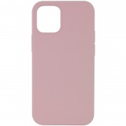 Чехол Silicone Case Full Protective (AA) NO LOGO для Apple iPhone 15 Plus (6.7") Розовый / Pink Sand