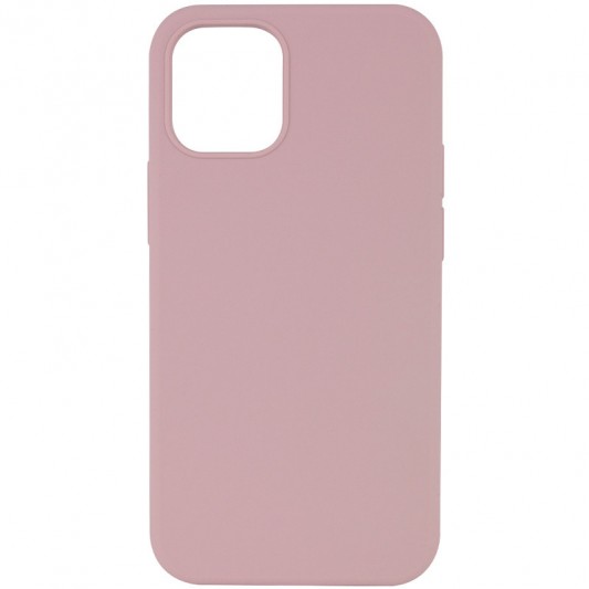 Чохол Silicone Case Full Protective (AA) NO LOGO для Apple iPhone 15 Plus (6.7") Рожевий / Pink Sand