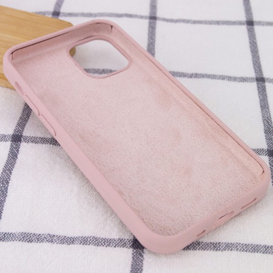 Чохол Silicone Case Full Protective (AA) NO LOGO для Apple iPhone 15 Plus (6.7") Рожевий / Pink Sand - зображення 2 