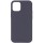Чехол Silicone Case Full Protective (AA) NO LOGO для Apple iPhone 15 Plus (6.7") Серый / Dark Gray