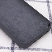 Чохол Silicone Case Full Protective (AA) NO LOGO для Apple iPhone 15 Plus (6.7") Сірий / Dark Gray