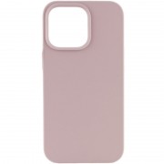Чехол Silicone Case Full Protective (AA) NO LOGO для Apple iPhone 15 Plus (6.7") Серый / Lavender