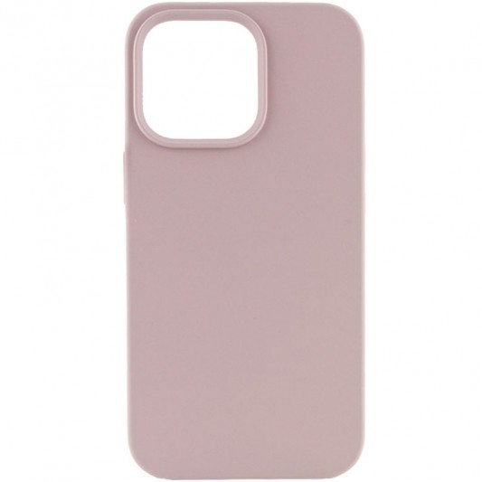 Чохол Silicone Case Full Protective (AA) NO LOGO для Apple iPhone 15 Plus (6.7") Сірий / Lavender