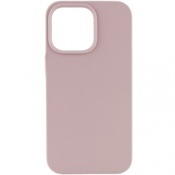 Чехол Silicone Case Full Protective (AA) NO LOGO для Apple iPhone 15 Plus (6.7") Серый / Lavender