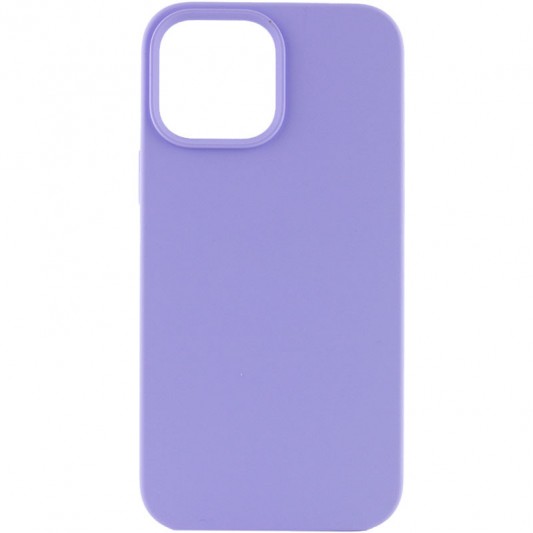 Чохол Silicone Case Full Protective (AA) NO LOGO для Apple iPhone 15 Plus (6.7") Бузковий / Dasheen