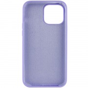 Чохол Silicone Case Full Protective (AA) NO LOGO для Apple iPhone 15 Plus (6.7") Бузковий / Dasheen