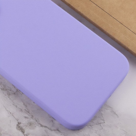 Чохол Silicone Case Full Protective (AA) NO LOGO для Apple iPhone 15 Plus (6.7") Бузковий / Dasheen - зображення 2 