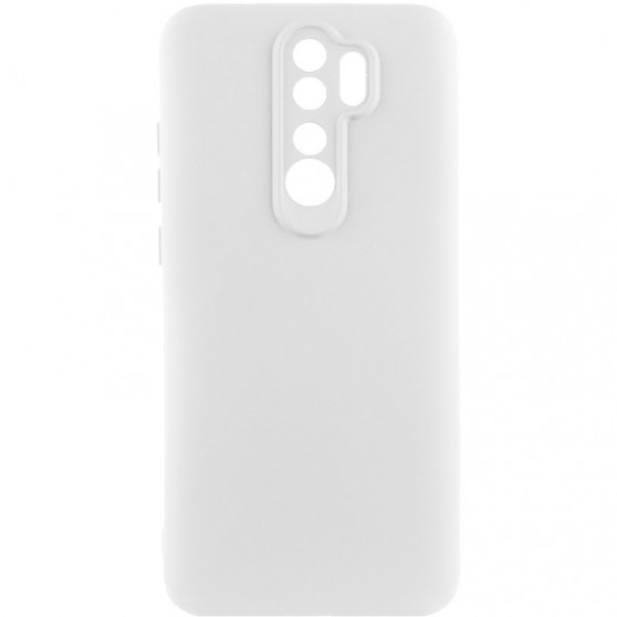 Чехол Silicone Cover Lakshmi Full Camera (AA) для Xiaomi Redmi Note 8 Pro Белый / White