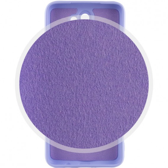 Чохол Silicone Cover Lakshmi Full Camera (AA) для Xiaomi Redmi Note 8 Pro Бузковий / Dasheen