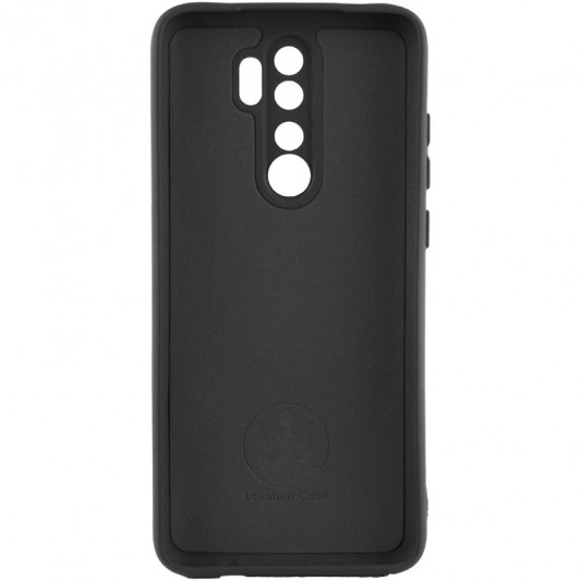 Чехол Silicone Cover Lakshmi Full Camera (AA) для Xiaomi Redmi Note 8 Pro Черный / Black - изображение 1