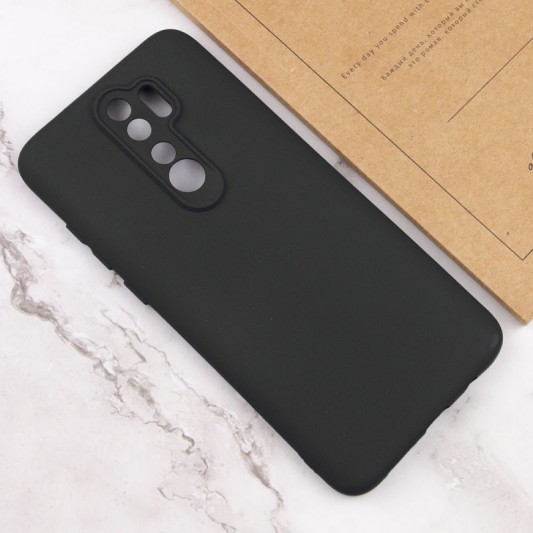Чехол Silicone Cover Lakshmi Full Camera (AA) для Xiaomi Redmi Note 8 Pro Черный / Black - изображение 3