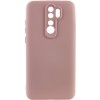 Чехол Silicone Cover Lakshmi Full Camera (AA) для Xiaomi Redmi Note 8 Pro Розовый / Pink Sand
