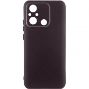 Чохол Silicone Cover Lakshmi Full Camera (AA) для Xiaomi Redmi 12C / Poco C55 Шоколадный / Chocolate