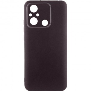Чехол Silicone Cover Lakshmi Full Camera (AA) для Xiaomi Redmi 12C / Poco C55 Шоколадный / Chocolate