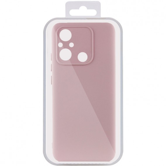 Чохол Silicone Cover Lakshmi Full Camera (AA) для Xiaomi Redmi 12C / Poco C55 Рожевий / Pink Sand
