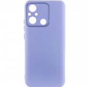 Чохол Silicone Cover Lakshmi Full Camera (AA) для Xiaomi Redmi 12C / Poco C55 Бузковий / Dasheen