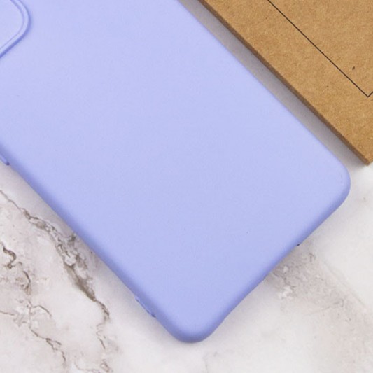 Чехол Silicone Cover Lakshmi Full Camera (AA) для Xiaomi Redmi 12C / Poco C55 Сиреневый / Dasheen - изображение 2