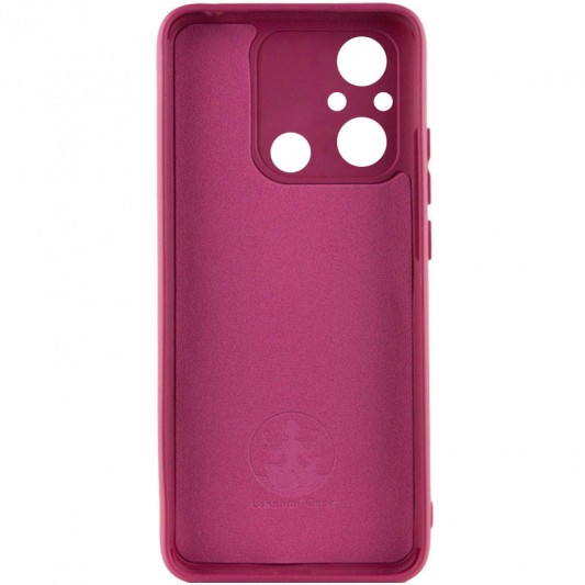 Чохол Silicone Cover Lakshmi Full Camera (AA) для Xiaomi Redmi 12C / Poco C55 Бордовий / Marsala - зображення 1 