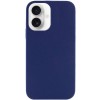 Чохол Silicone Case Full Protective (AA) NO LOGO для Apple iPhone 16 Plus (6.7") Синій / Deep navy