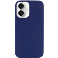 Чохол Silicone Case Full Protective (AA) NO LOGO для Apple iPhone 16 Plus (6.7") Синій / Deep navy