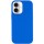 Чехол Silicone Case Full Protective (AA) NO LOGO для Apple iPhone 16 Plus (6.7") Синий / Capri Blue