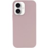 Чохол Silicone Case Full Protective (AA) NO LOGO для Apple iPhone 16 Plus (6.7") Сірий / Lavender