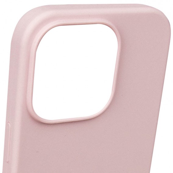 Чохол Silicone Case Full Protective (AA) NO LOGO для Apple iPhone 16 Plus (6.7") Рожевий / Chalk Pink