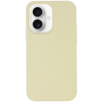 Чохол Silicone Case Full Protective (AA) NO LOGO для Apple iPhone 16 Plus (6.7") Жовтий / Mellow Yellow