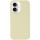 Чехол Silicone Case Full Protective (AA) NO LOGO для Apple iPhone 16 Plus (6.7") Желтый / Mellow Yellow