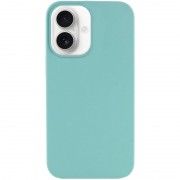Чехол Silicone Case Full Protective (AA) NO LOGO для Apple iPhone 16 Plus (6.7") Бирюзовый / Marine Green