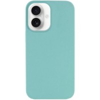 Чохол Silicone Case Full Protective (AA) NO LOGO для Apple iPhone 16 Plus (6.7") Бірюзовий / Marine Green