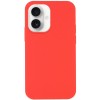 Чохол Silicone Case Full Protective (AA) NO LOGO для Apple iPhone 16 Plus (6.7") Кавуновий / Watermelon red