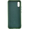 Чохол Silicone Cover Lakshmi (AA) для Xiaomi Redmi 9A Зелений / Dark green