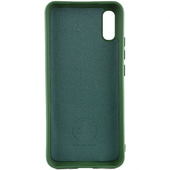 Чохол Silicone Cover Lakshmi (AA) для Xiaomi Redmi 9A Зелений / Dark green