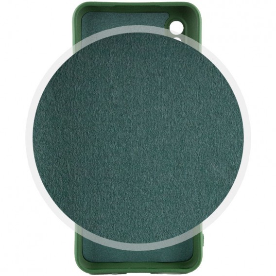 Чохол Silicone Cover Lakshmi (AA) для Xiaomi Redmi 9A Зелений / Dark green