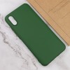 Чохол Silicone Cover Lakshmi (AA) для Xiaomi Redmi 9A Зелений / Dark green