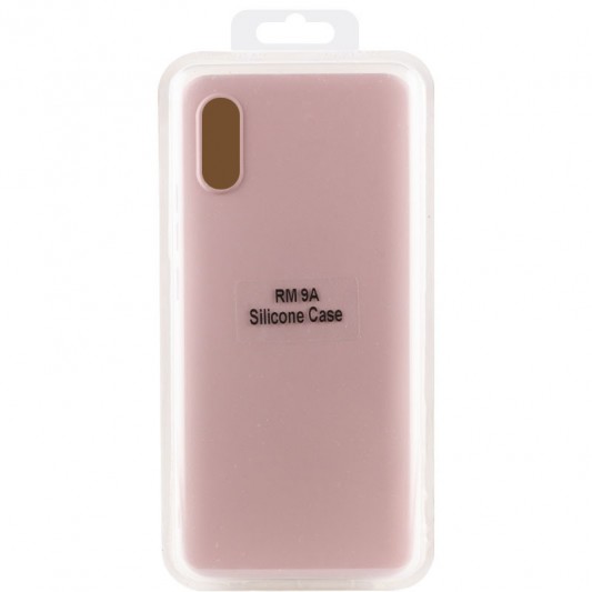 Чехол Silicone Cover Lakshmi (AA) для Xiaomi Redmi 9A Розовый / Pink Sand - изображение 4