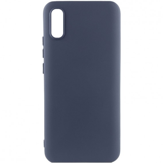 Чохол Silicone Cover Lakshmi (AA) для Xiaomi Redmi 9A Синій / Midnight Blue