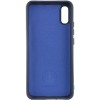 Чохол Silicone Cover Lakshmi (AA) для Xiaomi Redmi 9A Синій / Midnight Blue