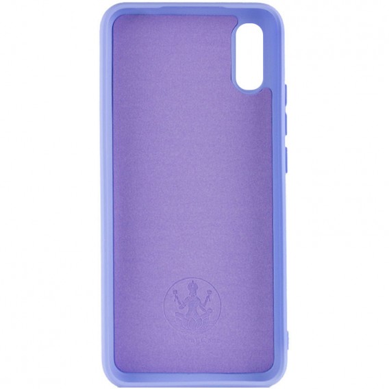 Чохол Silicone Cover Lakshmi (AA) для Xiaomi Redmi 9A Бузковий / Dasheen