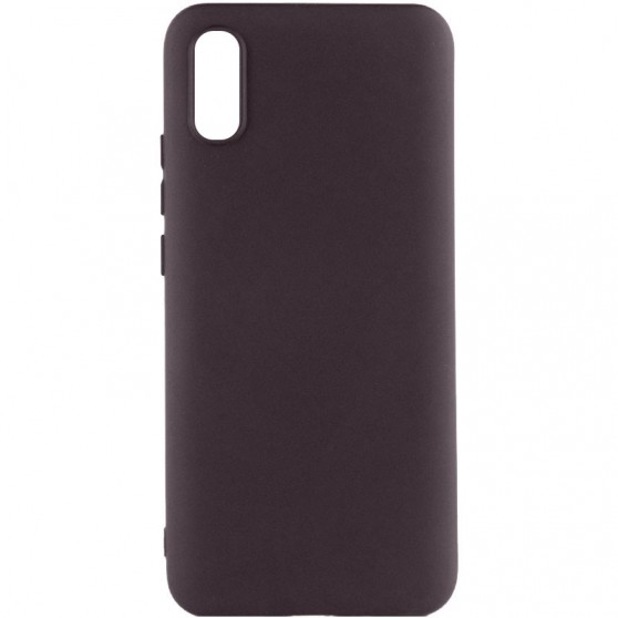 Чехол Silicone Cover Lakshmi (AA) для Xiaomi Redmi 9A Шоколадный / Chocolate