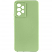 Чехол TPU GETMAN Liquid Silk Full Camera для Samsung Galaxy A32 4G Зеленый / Pistachio
