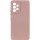 Чехол TPU GETMAN Liquid Silk Full Camera для Samsung Galaxy A32 4G Розовый / Pink Sand