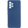 Чехол TPU GETMAN Liquid Silk Full Camera для Samsung Galaxy A32 4G Синий / Navy Blue