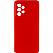 Чехол TPU GETMAN Liquid Silk Full Camera для Samsung Galaxy A32 4G Красный / Red