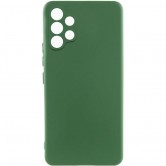 Чехол TPU GETMAN Liquid Silk Full Camera для Samsung Galaxy A32 4G Зеленый / Dark green Чехол TPU GETMAN Liquid Silk Full Camera для Samsung Galaxy A32 4G Зеленый / Dark green
