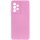 Чехол TPU GETMAN Liquid Silk Full Camera для Samsung Galaxy A32 4G Розовый / Pink