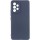 Чехол TPU GETMAN Liquid Silk Full Camera для Samsung Galaxy A32 4G Синий / Midnight Blue