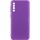Чохол TPU GETMAN Liquid Silk Full Camera для Samsung Galaxy A50 (A505F) / A50s / A30s Фіолетовий / Purple